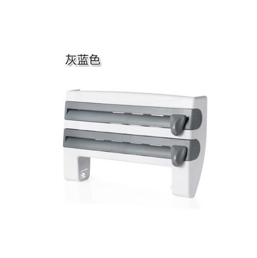 4‑in‑1 Kitchen Roll Holder Dispenser – Foil, Film & Tissue Organizer with Built‑In Cutters - Paper Towel Dispensers | Buy Online in UK
