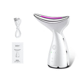 EMS Microcurrent Neck & Face Beauty Device – LED Photon Therapy for Skin Tightening - Skin Care Tools | Buy Online in UK