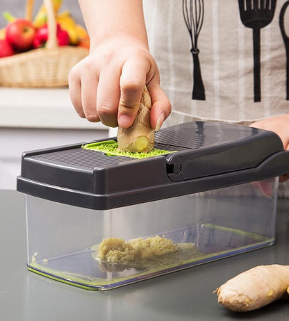 Multifunctional Vegetable Cutter Home Kitchen Slicing And Dicing Fruit Artifact - Buy Online at RONGORA LTD