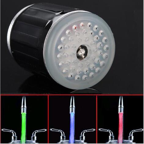 Creative LED Light‑Up Faucet – Temperature‑Sensing Kitchen & Bathroom Tap Nozzle - Faucet Accessories | Buy Online in UK