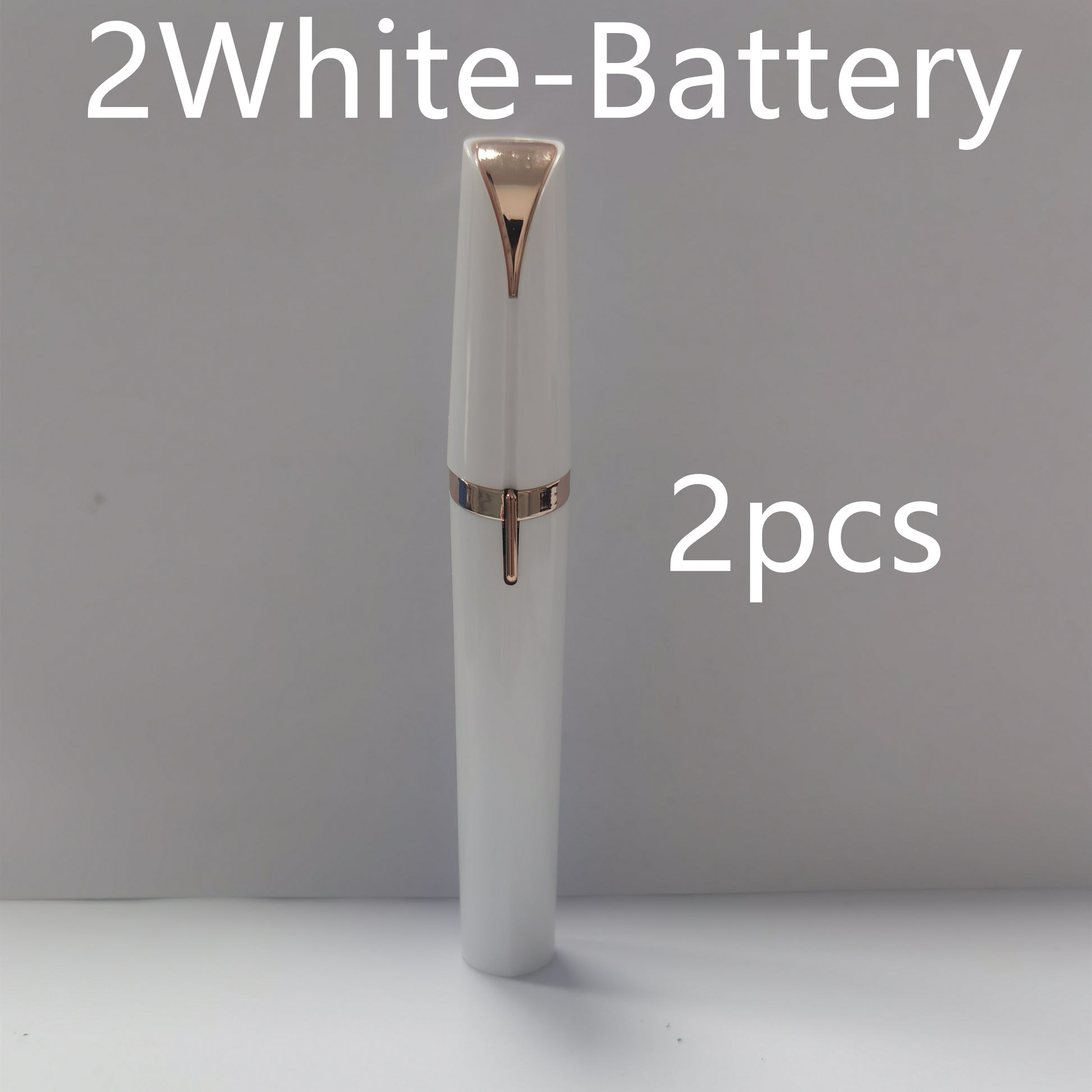 Mini Electric Eyebrow Trimmer & Lipstick Brows Pen – Painless Hair Remover with LED Light - Trimmers | Buy Online in UK