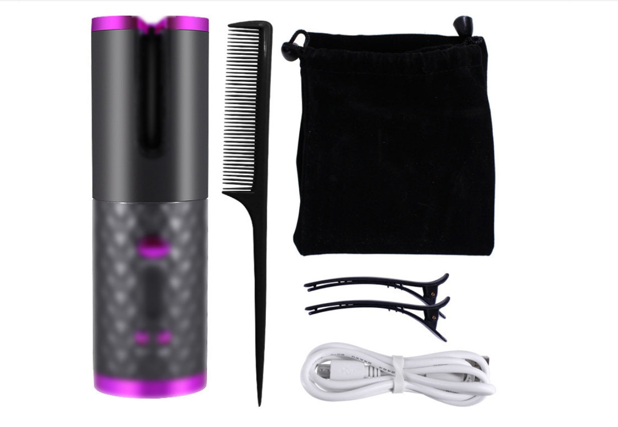 USB Wireless Curling Iron – Multifunctional Charging Curler for Effortless Curls - Curling Irons | Buy Online in UK