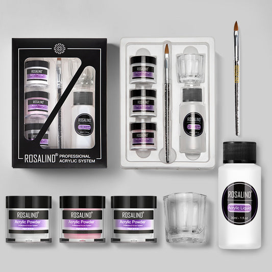Nail Powder Acrylic System Kit – Professional Nail Art Tool Set - Nail Tools | Buy Online in UK