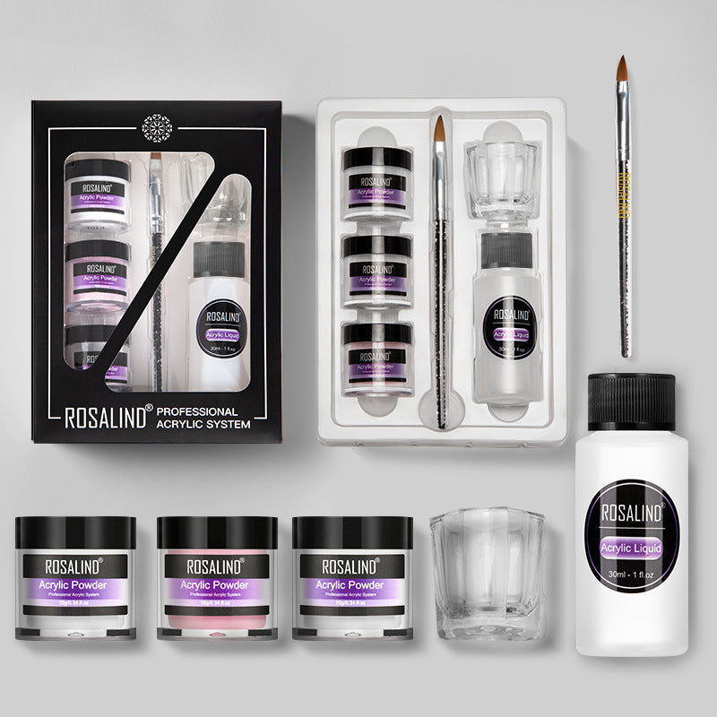 Nail Powder Acrylic System Kit – Professional Nail Art Tool Set - Nail Tools | Buy Online in UK