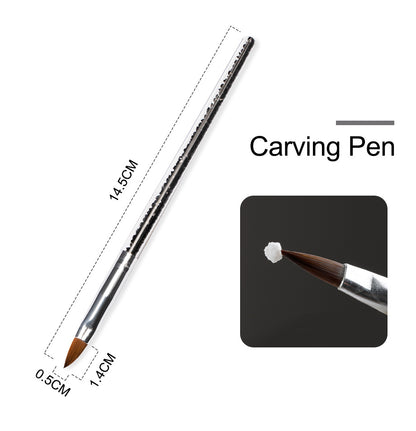 Nail Powder Acrylic System Kit – Professional Nail Art Tool Set - Nail Tools | Buy Online in UK