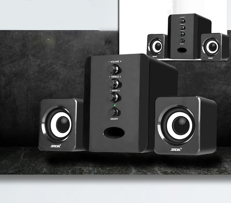 Speakers Computer D-202 Combination Music-Player Subwoofer-Sound-Box Smart-Phones Stereo - Buy Online at RONGORA LTD
