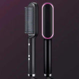 New 2-in-1 Hair Straightener & Curling Tong – Dual-purpose Electric Hair Brush - Straightening Brushes | Buy Online in UK