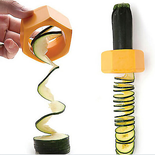Kitchen Gadgets Spiral Knife Vegetable Cutter Kitchen Fixture Cucumber Slicer - Buy Online at RONGORA LTD