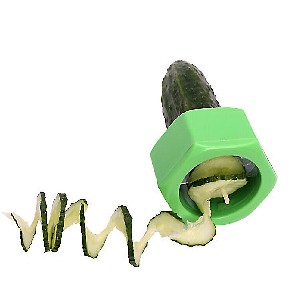 Kitchen Gadgets Spiral Knife Vegetable Cutter Kitchen Fixture Cucumber Slicer - Buy Online at RONGORA LTD