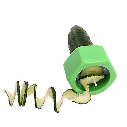 Kitchen Gadgets Spiral Knife Vegetable Cutter Kitchen Fixture Cucumber Slicer - Buy Online at RONGORA LTD