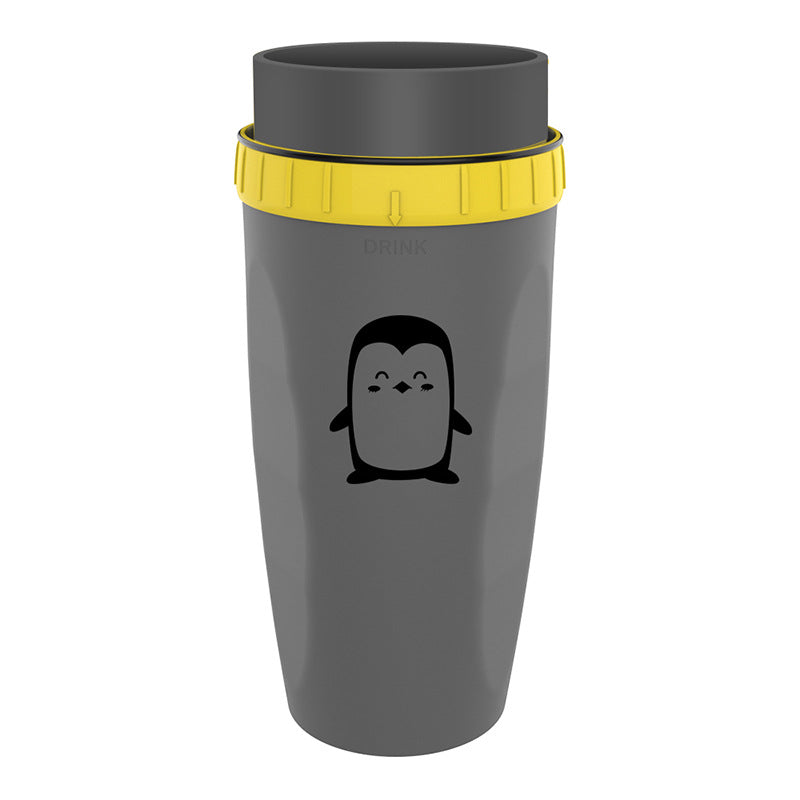 Portable Twist Tumbler – Double‑Insulated No‑Cover Cup with Straw for Children & Adults - Tumblers | Buy Online in UK
