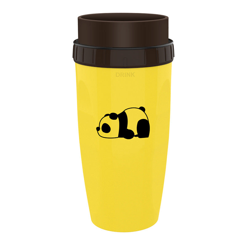 Portable Twist Tumbler – Double‑Insulated No‑Cover Cup with Straw for Children & Adults - Tumblers | Buy Online in UK