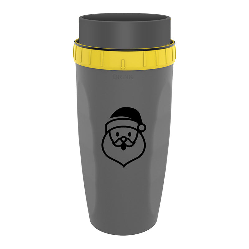 Portable Twist Tumbler – Double‑Insulated No‑Cover Cup with Straw for Children & Adults - Tumblers | Buy Online in UK
