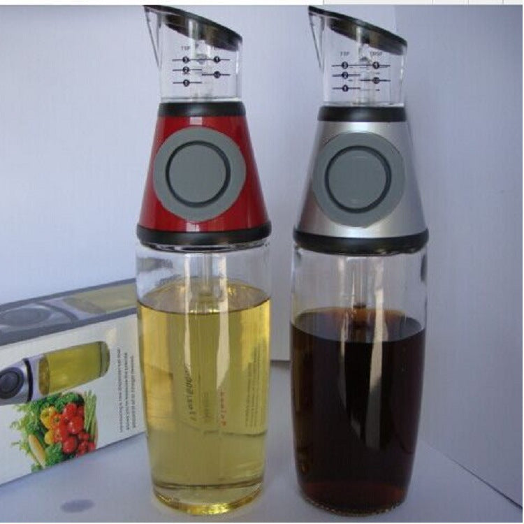 500ml Measurable Glass Oil Bottle - Oil Dispensers | Buy Online in UK