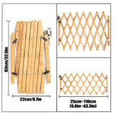 Retractable Wooden Dog Gate Pet Baby Safety Fence Barrier Doorways Stairs Garden - Fences & Gates | Buy Online in UK