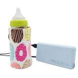 USB Baby Bottle Warmer – Portable Milk & Water Heater with Insulated Travel Stroller Bag - Portable Bottle Warmers | Buy Online in UK