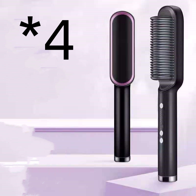 New 2-in-1 Hair Straightener & Curling Tong – Dual-purpose Electric Hair Brush - Straightening Brushes | Buy Online in UK