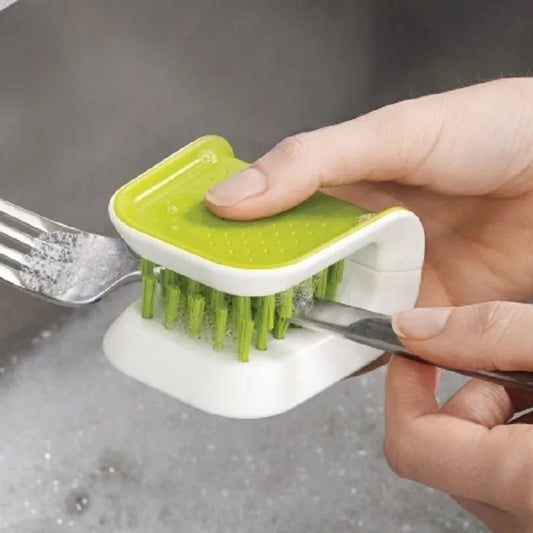 U-Shaped Knife And Cutlery Cleaner Brush Home Kitchen Cleaning Brushes Bristle Scrub Kitchen Washing - Buy Online at RONGORA LTD