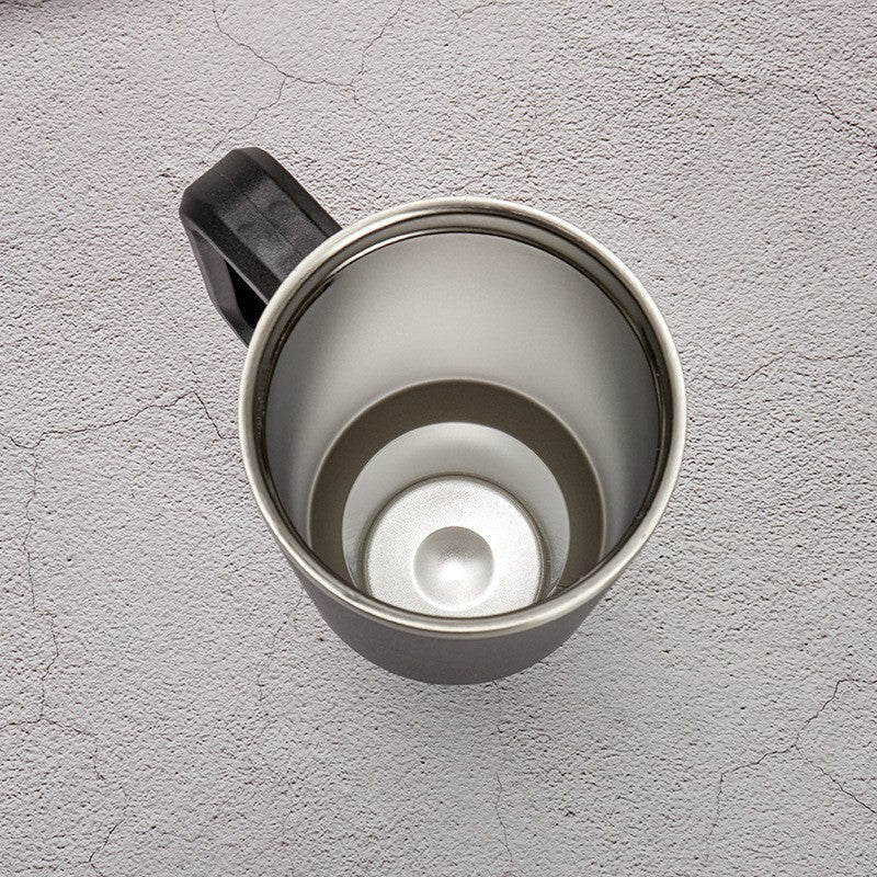 Stainless Steel Coffee Cup Handle Water Cup Cup Metal - | Buy Online in UK
