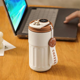 Smart Digital Thermal Bottle Portable Coffee Mug Stainless Steel Water Bottle In 450ml - | Buy Online in UK