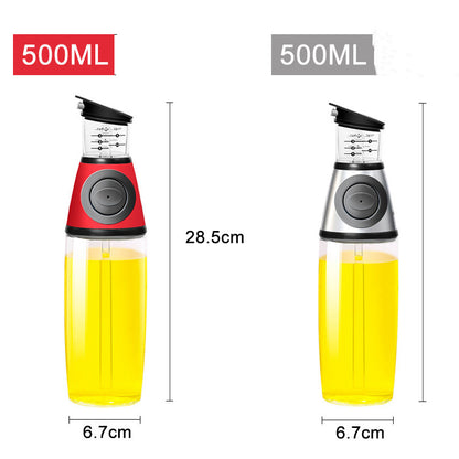 500ml Measurable Glass Oil Bottle - Oil Dispensers | Buy Online in UK