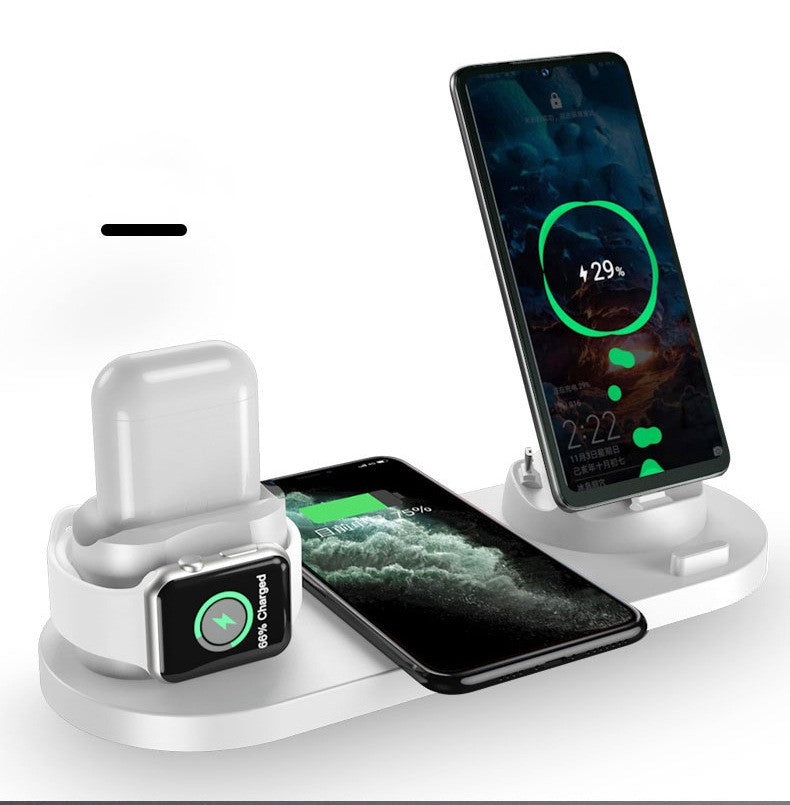 Six-in-one wireless charger for mobile phones - Buy Online at RONGORA LTD