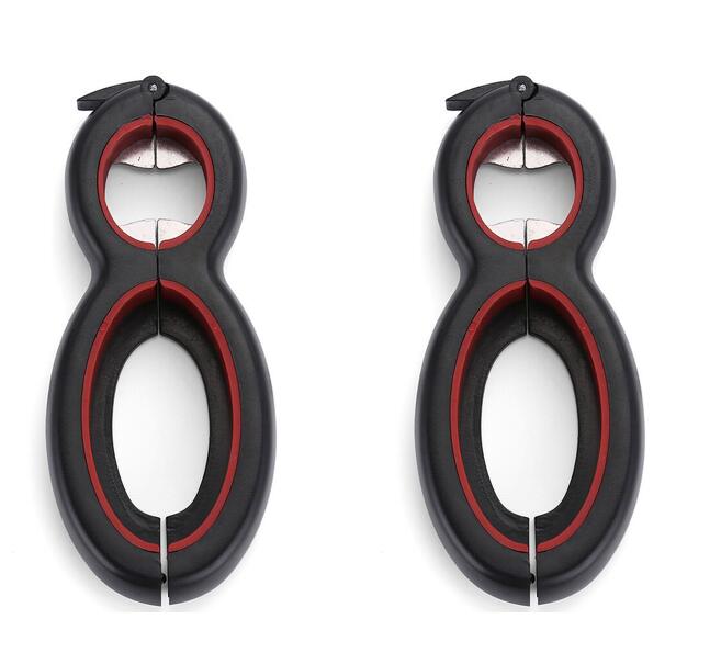 6‑in‑1 Multifunctional Easy Opener – Bottle, Jar & Can Opener for Kitchen Convenience - Can Openers | Buy Online in UK