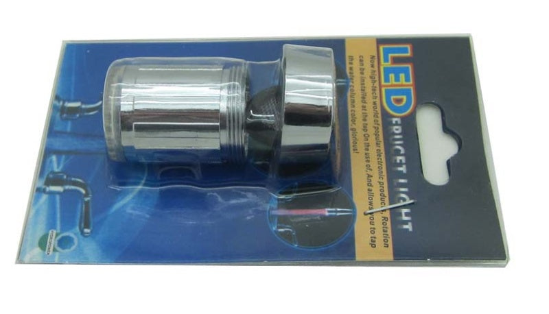 Creative LED Light‑Up Faucet – Temperature‑Sensing Kitchen & Bathroom Tap Nozzle - Faucet Accessories | Buy Online in UK