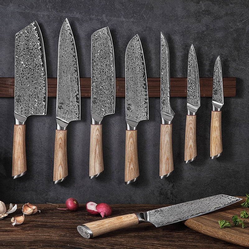Damascus Kitchen Knife - Buy Online at RONGORA LTD