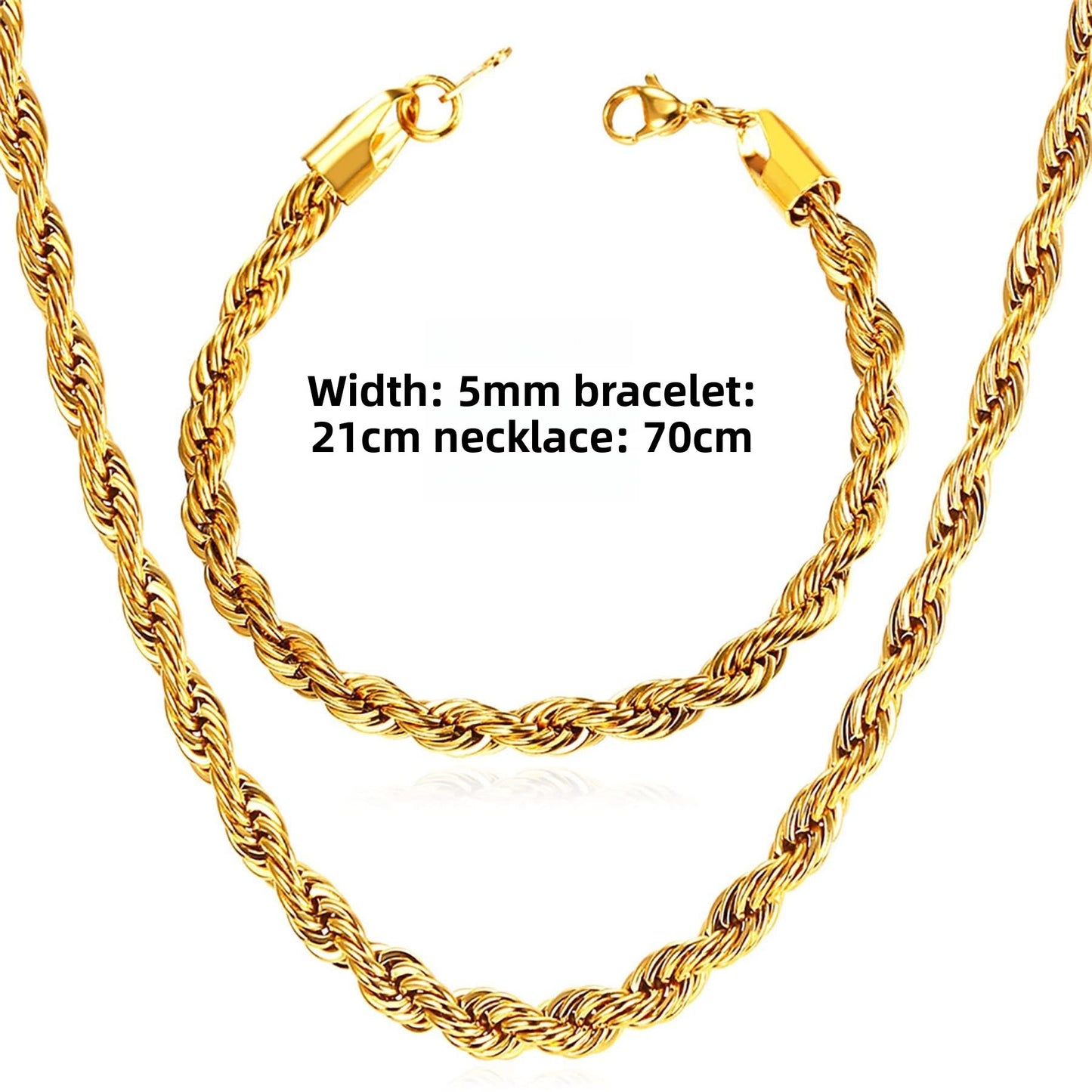 Stainless Steel Jewelry for Women & Men – Durable