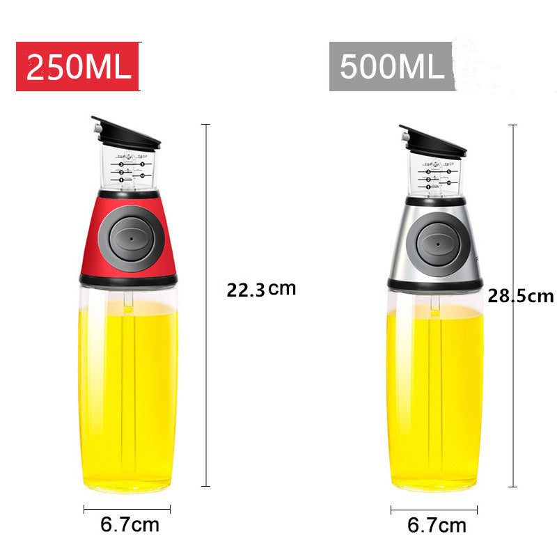 500ml Measurable Glass Oil Bottle - Oil Dispensers | Buy Online in UK