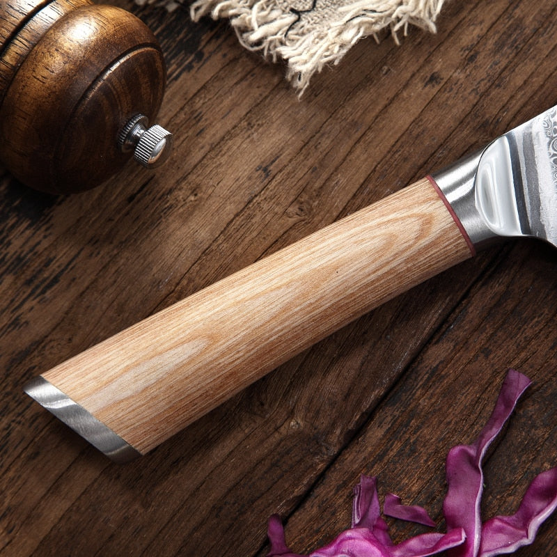 Damascus Kitchen Knife - Buy Online at RONGORA LTD