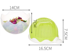 Creative Salad Cutter – Quick Fruit & Vegetable Slicer for Fast Healthy Meal Prep - Kitchen Slicers | Buy Online in UK