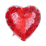 Rose-scented soap heart-shaped gift box - Artificial Flowering Plants | Buy Online in UK