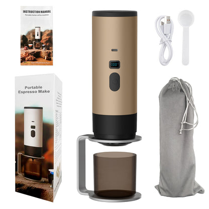 Buy Wireless Portable Espresso Machine for Car & Travel – Electric Capsule Coffee Maker in UK - High Quality Espresso Machines