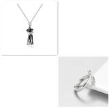 Love Hug Necklace Unisex Men Women Couple Jewelry Simple Temperament Clavicle Chain Valentine's Day Lover Gift