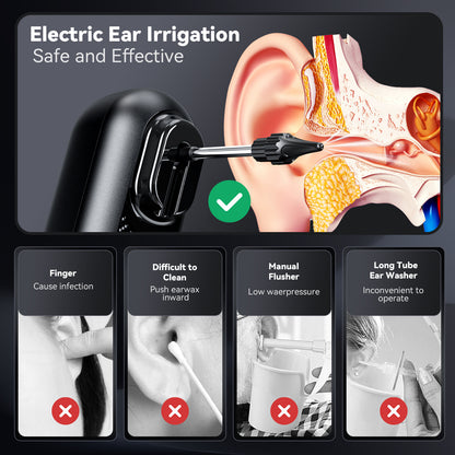 Electric Ear Washer Cleaner for Safe Ear Care