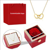 Buy Rotating Jewelry Box Organizer with Mirror & LED | 360° Storage Case in UK - High Quality Jewelry Boxes