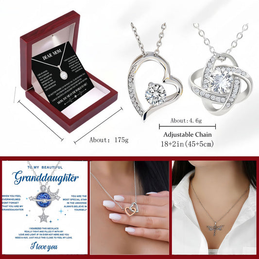 Fashionable Rhinestone Pendant Necklace for Women UK product image