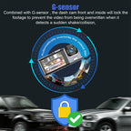 Car Dual Lens Dash Cam HD 1080P Front & Rear Inside Video Recorder with G-Sensor - Dash Video Cameras | Buy Online in UK