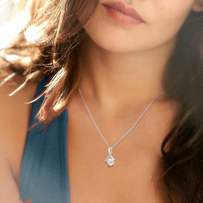 Fashionable Rhinestone Pendant Necklace for Women UK product image