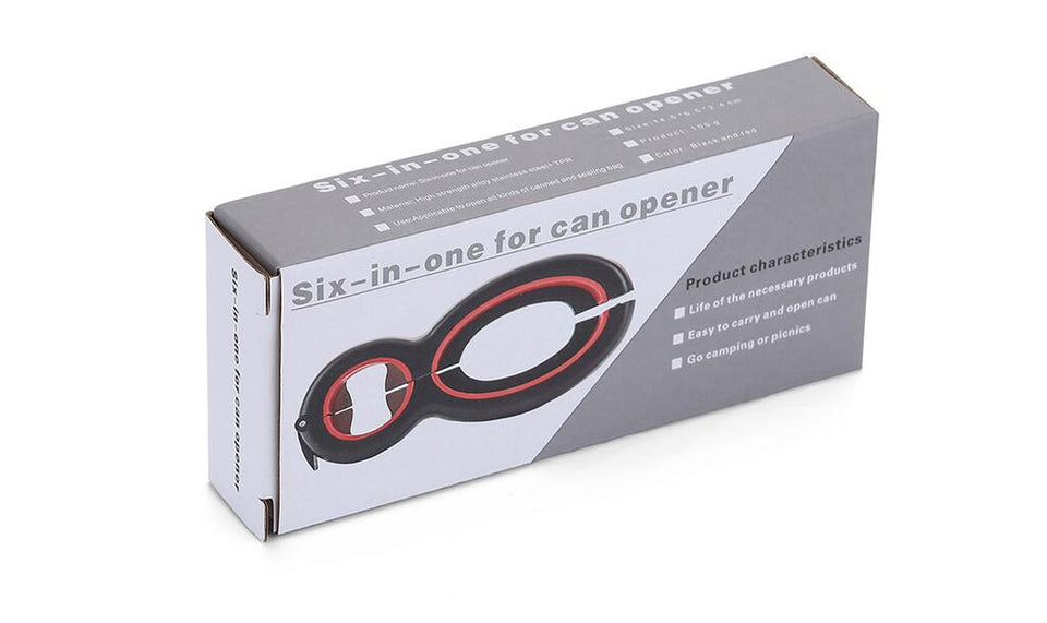 6‑in‑1 Multifunctional Easy Opener – Bottle, Jar & Can Opener for Kitchen Convenience - Can Openers | Buy Online in UK