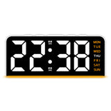 LED Digital Alarm Clock with Date Display