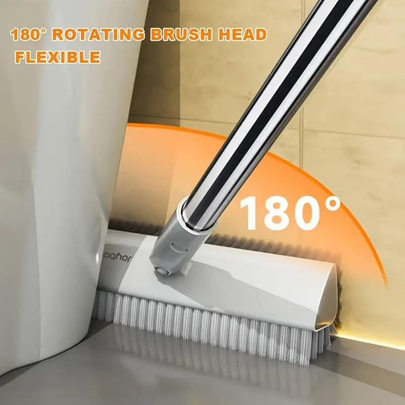 3 in 1 Long Handle Scrub Brush, Stiff Bristle Floor Scrubber - Scrub Brushes | Buy Online in UK