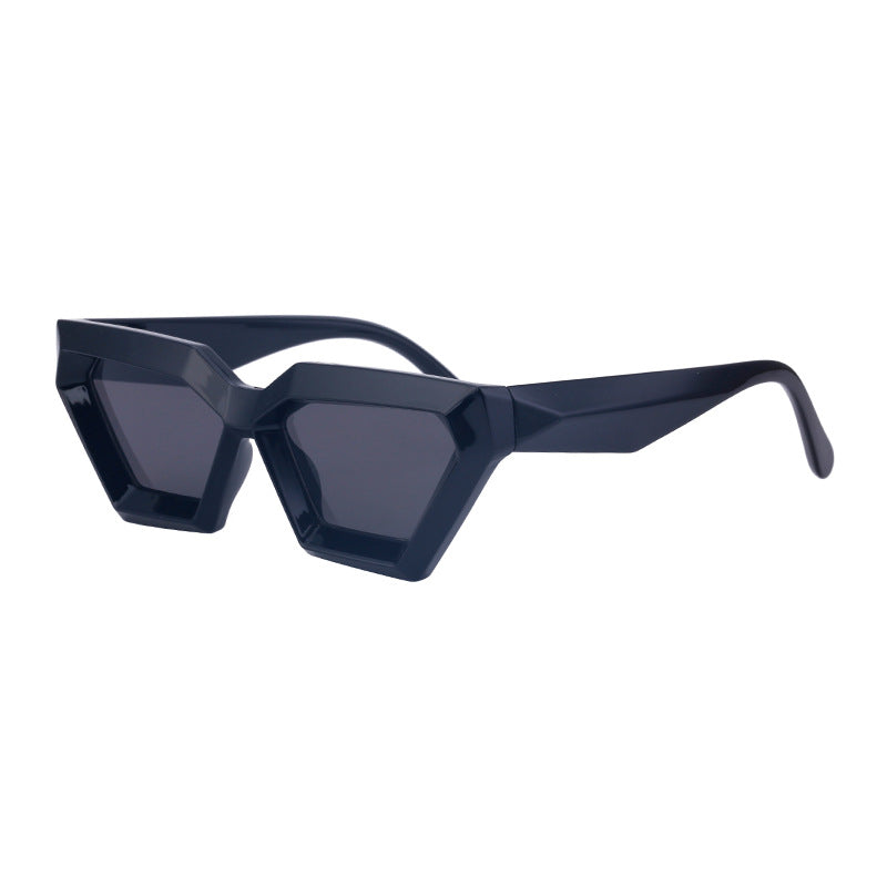 Small Frame Sunglasses Irregular Cat Eye Sunglasses