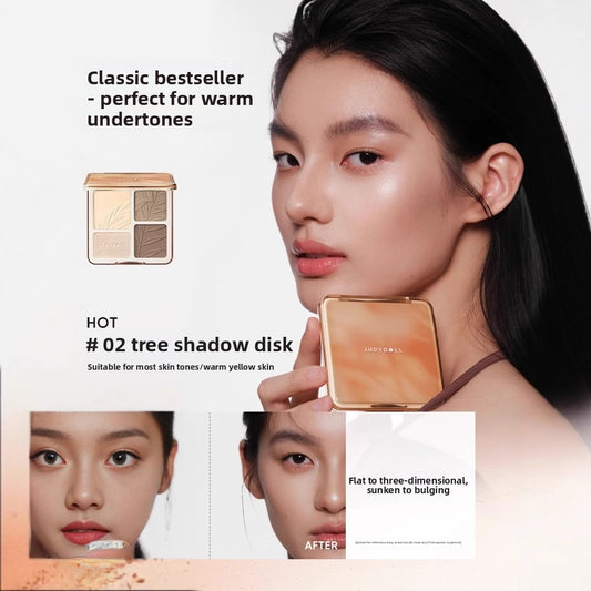 Judydoll Contour Palette Multi-functional Makeup Compact - Eye Shadows | Buy Online in UK