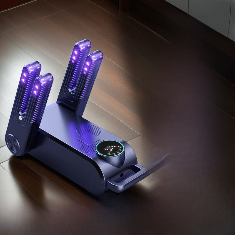 Intelligent constant-temperature shoe drying device