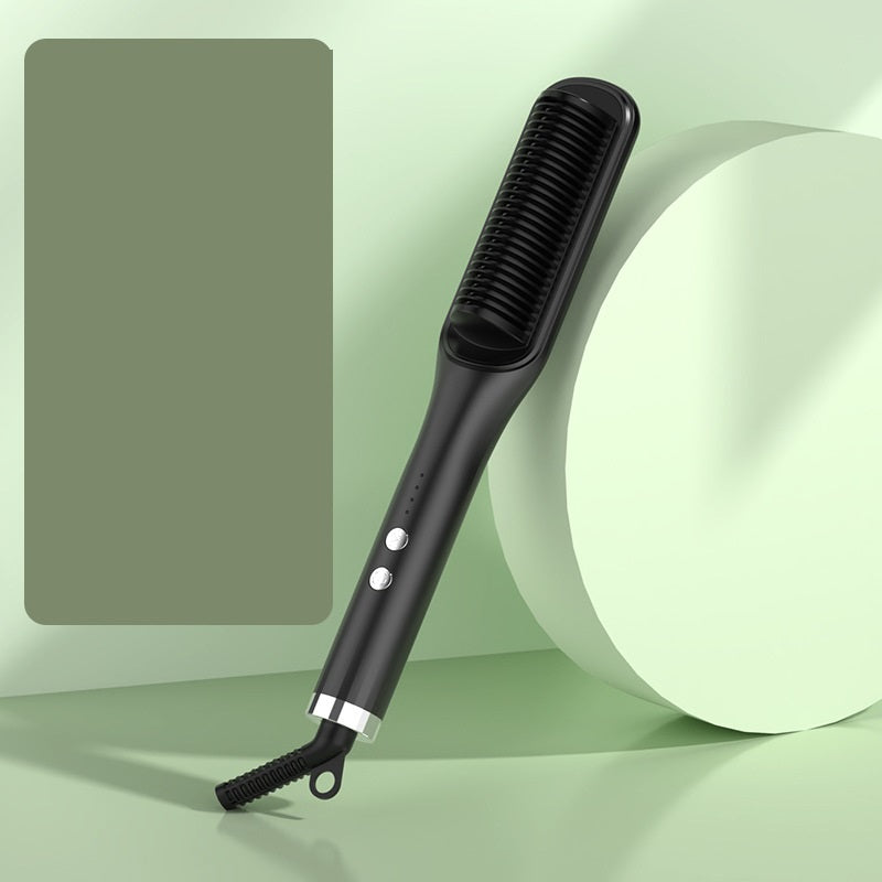 Anion Hair Care Electric Hair Curlers & Straightener Comb – Dual Function for Smooth Curls - Straightening Brushes | Buy Online in UK