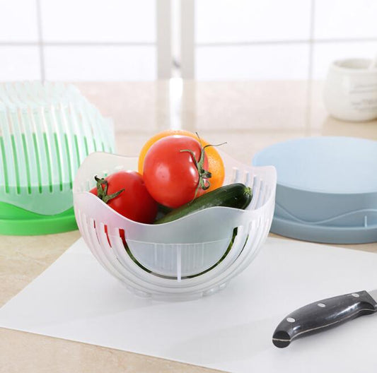 Creative Salad Cutter – Quick Fruit & Vegetable Slicer for Fast Healthy Meal Prep - Kitchen Slicers | Buy Online in UK