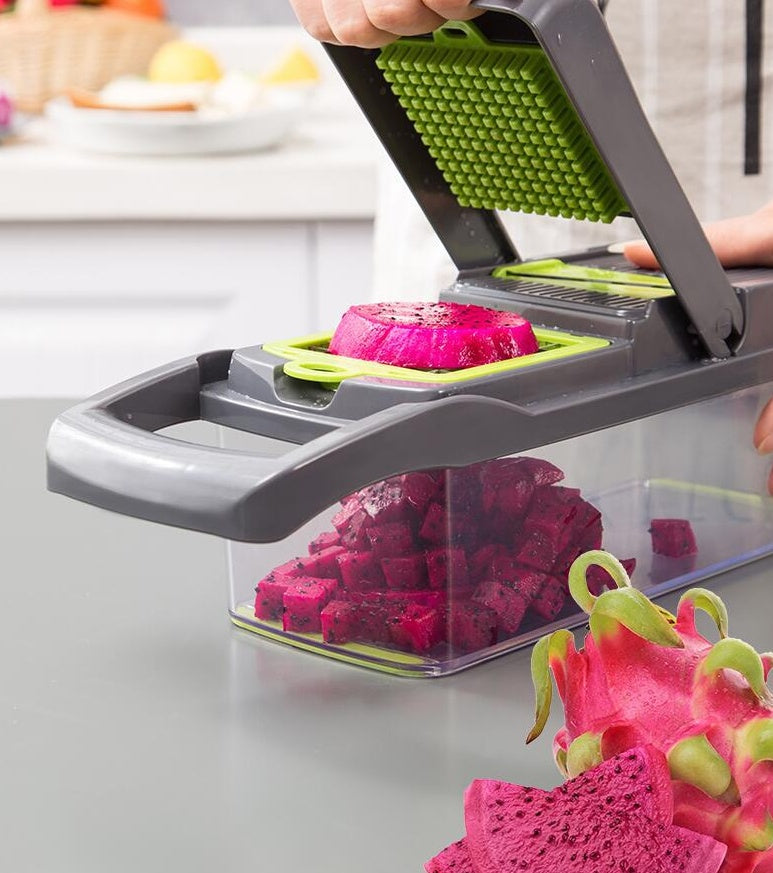 Multifunctional Vegetable Cutter Home Kitchen Slicing And Dicing Fruit Artifact - Buy Online at RONGORA LTD